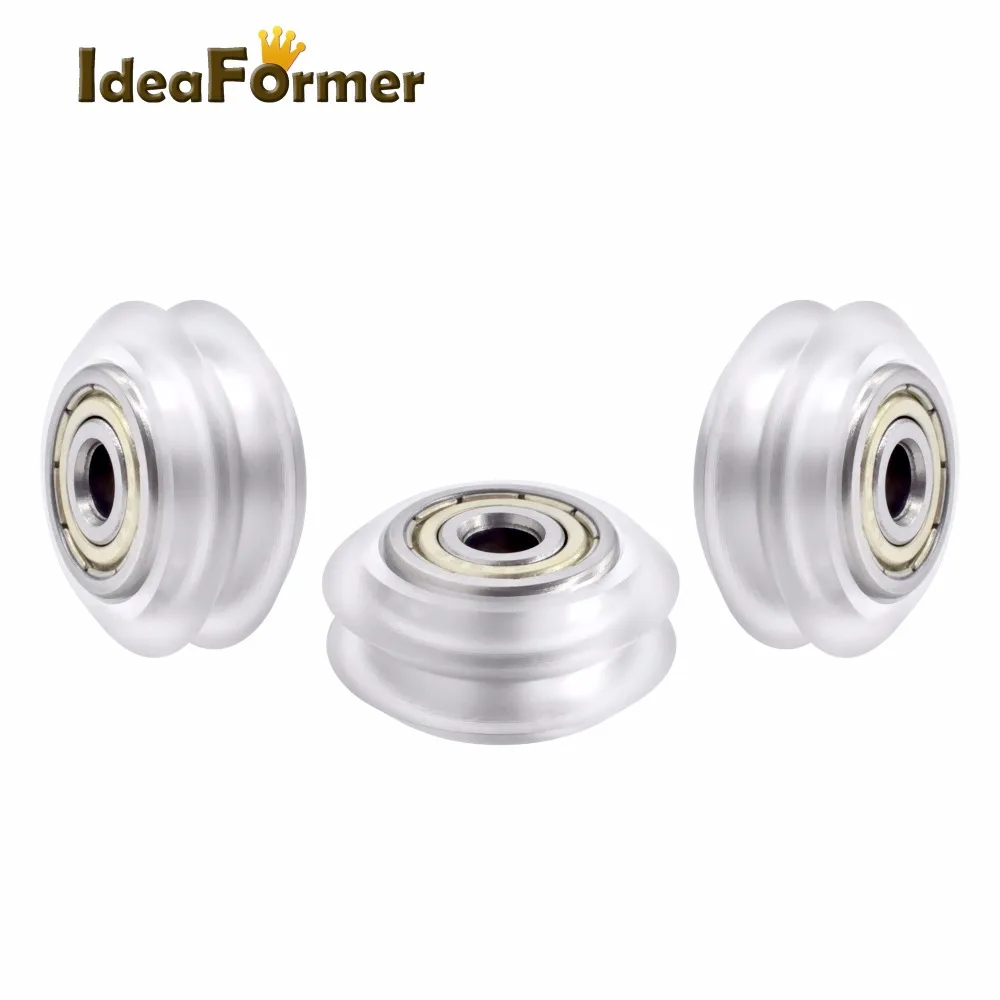 Части 3d принтера CNC Openbuilds пластиковые колеса POM MR105ZZ 625ZZ v-слот подшипник диаметр 5 мм пассивная круглая Шестерня Perlin колеса шкив