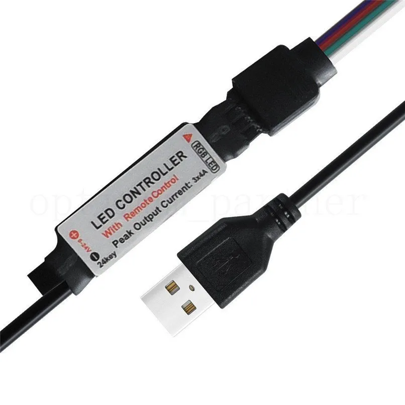 5050RGB USB Светодиодная лента лампа для ТВ задней панели изменение цвета + пульт