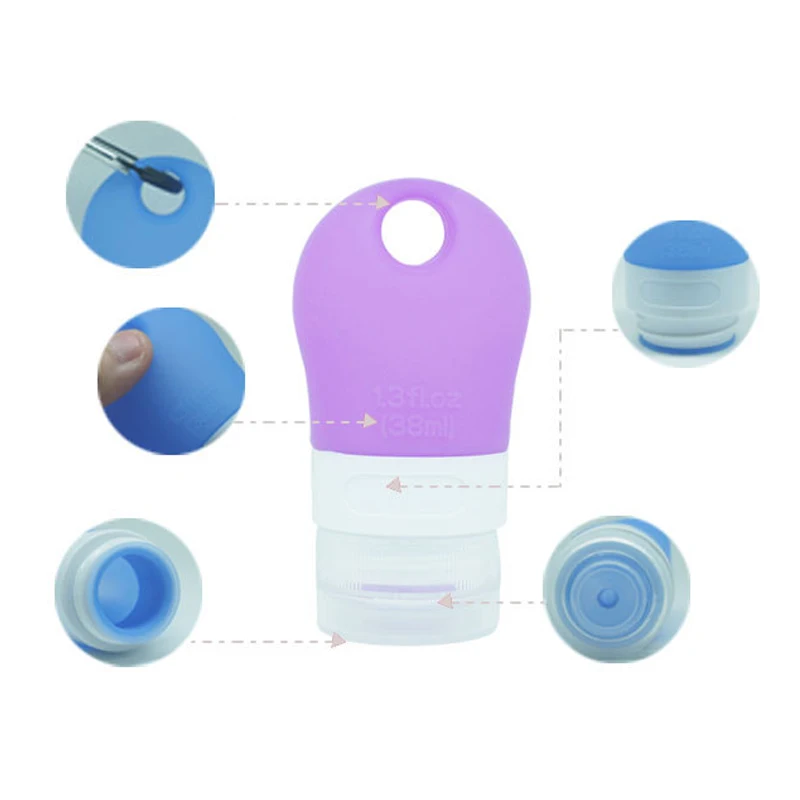 Портативная эмульсионная бутылка в форме мини отверстия 38 мл/60 мл/90 мл
