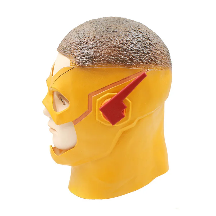 Фотовспышки DC маска для вечеринки косплей супергерой Реалистичная полноголовая