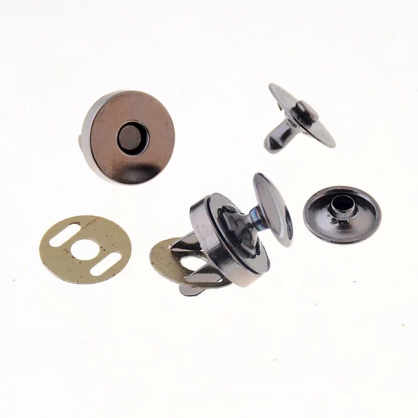 Бесплатная доставка 2 набора кнопок магнитная заклепка кошелек защелка застежка