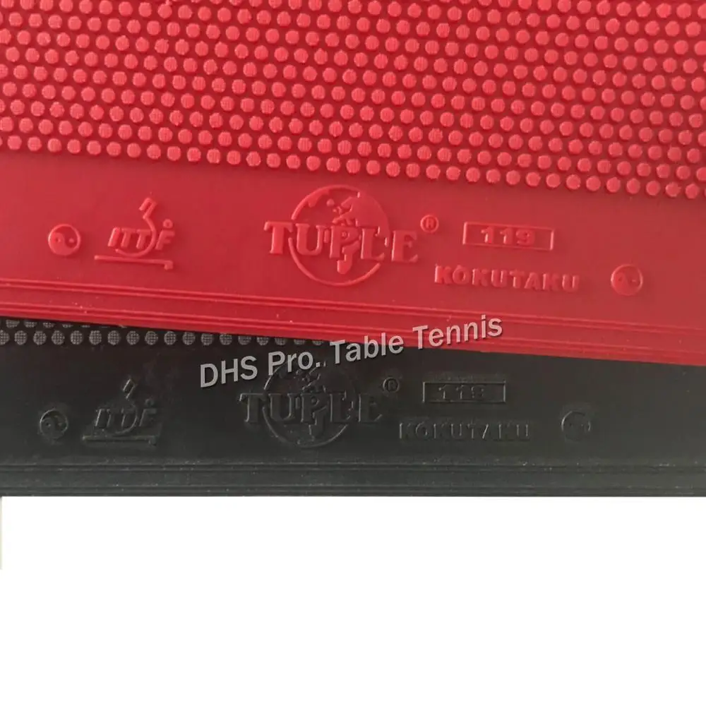 Kokutaku Tuple 119 Короткая Резина для настольного тенниса (без губки)|tennis fabric|rubber tennis