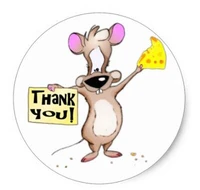 1 5inch thank you mouse classic round sticker