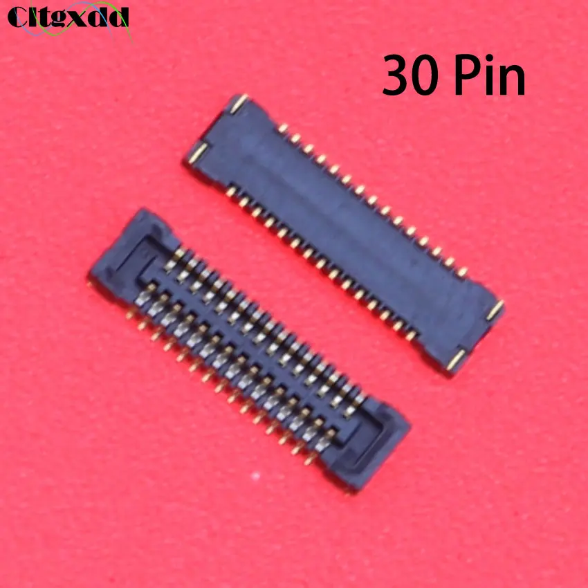 Cltgxdd 1 шт. 10 контактов 30pin FPC FFC разъем порта для ЖК дисплея/сенсорная на материнской