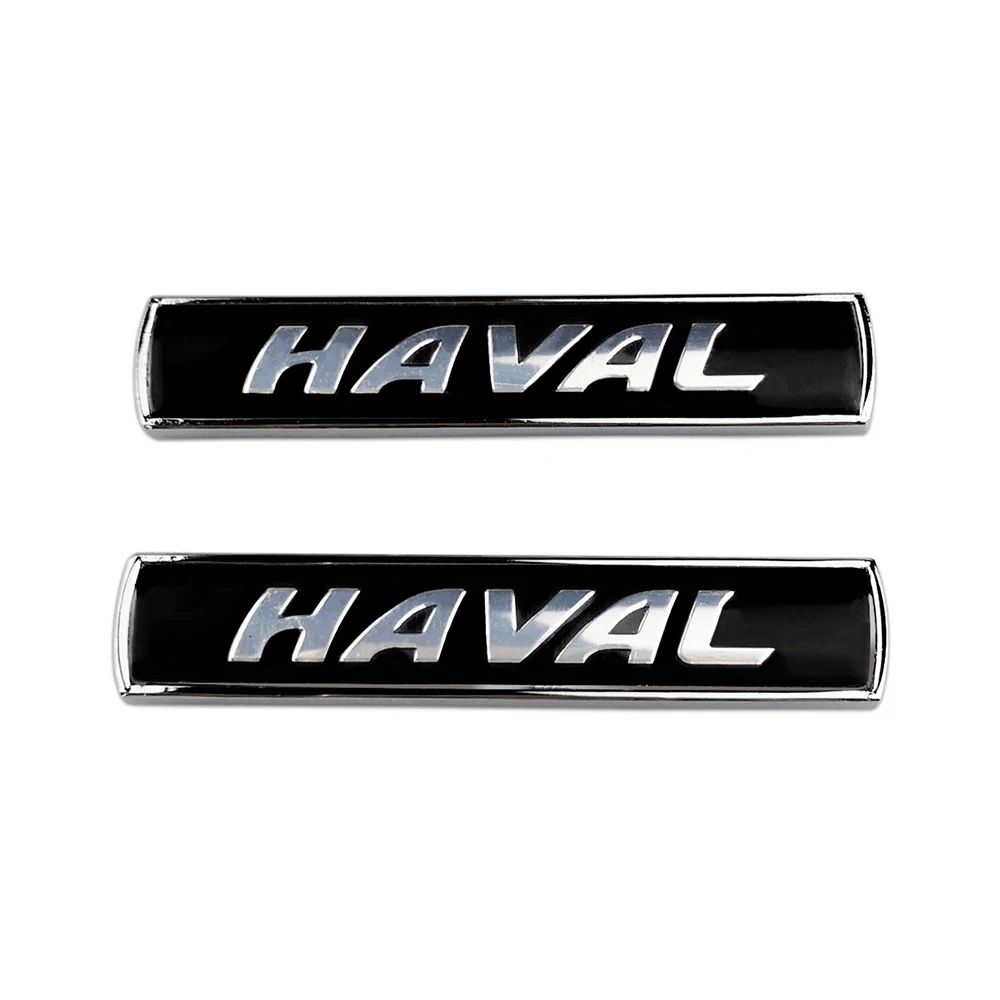 Black Для maval H3 H6 M2 M4 Tabanca Korna T FEK H2 H5 H7 H8 H9 Sport Coupe автомобиля боковой эмблемы Наклейка металлические прочные Авто наклейки стиль - Название цвета: Black