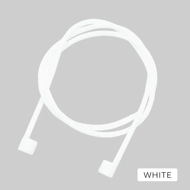 Силиконовый чехол s для Airpods 2nd роскошный защитный чехол для наушников для Apple airpods2 Air pods 2 противоударный чехол с крючком - Цвет: Only Anti-Lost Rope