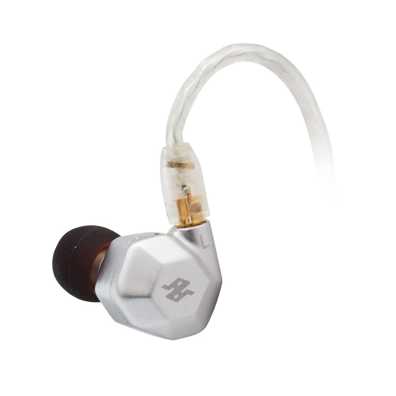 TENHZ K5 Hybrid Drive Unit Headset Metal HIFI Monitor InEar Earphone With MMCX | Электроника