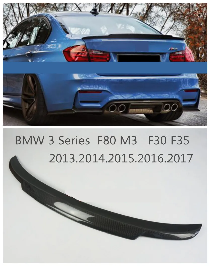 Спойлер из углеродного волокна высокого качества для BMW 3 серии F80 M3 F30 F35