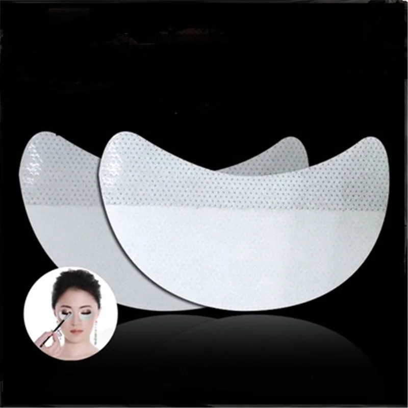 

100pcs Eyeliner Shield Eye Shadow Shields Protector Disposable Pads Eyes Lips Lint Free Patch Makeup Tool Eyelash Extensions pad