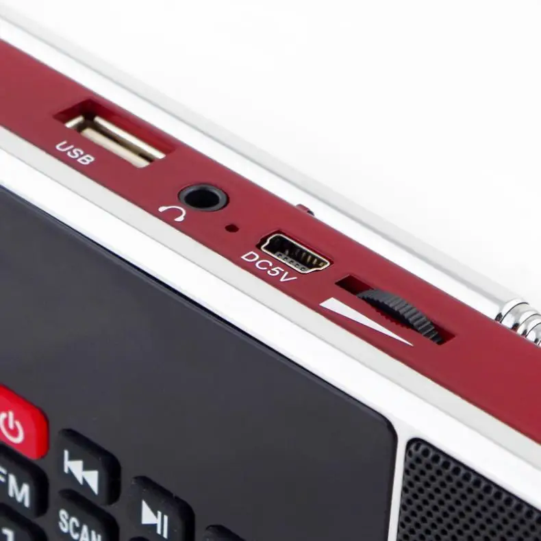 Bluetooth таймированное выключение портативный AM/FM радио FM dab радио portatil am fm radyo для USB TF/SD карты телефон MP3 плеер динамик