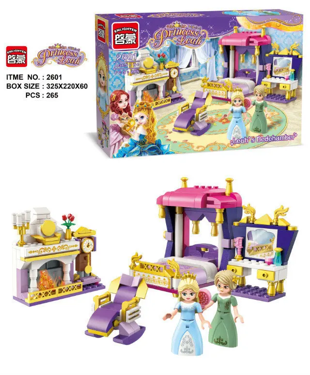 ENLIGHTEN 2601 265 шт Lea история сна строительные блоки набор детский подарок для детей