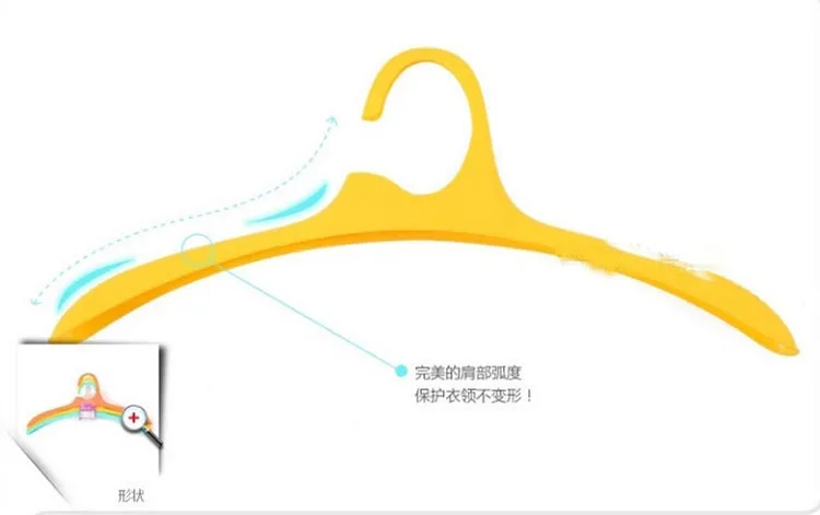 [Бесплатная доставка] прочная нескользящая пластиковая вешалка для одежды