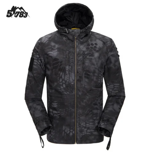 Мужская водонепроницаемая ветрозащитная куртка дышащая ткань хлопок 100%