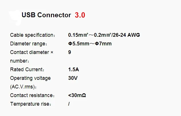 Водонепроницаемый USB разъем USB2.0 3,0 крепление на панель IP67 водонепроницаемый кабель 1 м USB разъем для мужчин и женщин удлинитель кабели 1 единица