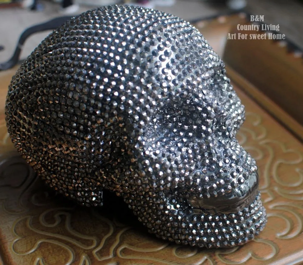 Керамическое украшение в виде черепа коллекция украшений для дома без входа и