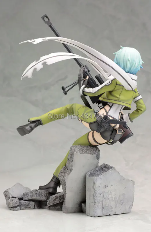 Горячая игра Аниме GGO Asada Shino / Sinon снайперская винтовка меч арт онлайн серия