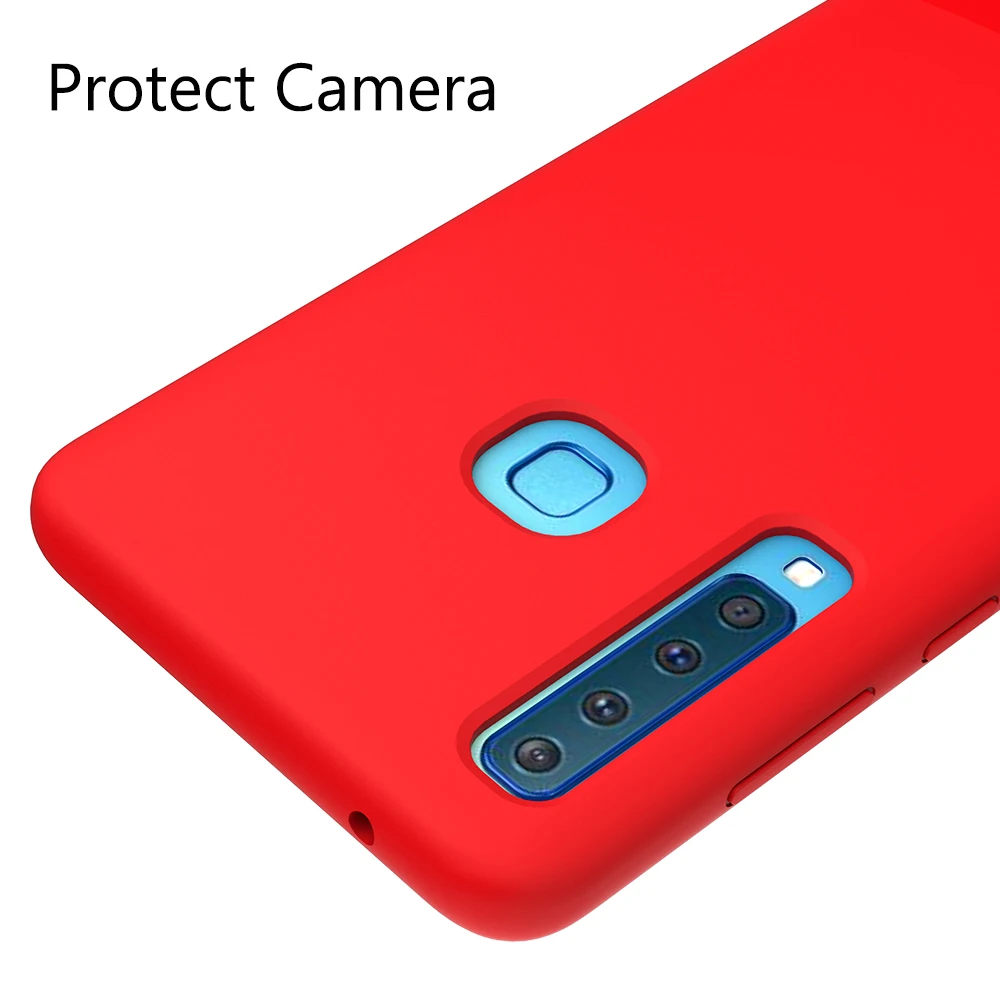 Для samsung Galaxy A9 чехол для samsung A70 A8 плюс A9 A920F A920 SM-A920F S10 5G lite M20 M10 мягкое жидкое силиконовый чехол