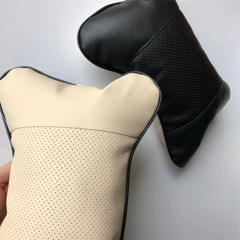 Автомобильная подушка для шеи с перфорацией 2 шт. чехол Kia Rio K2 K3 K5 K4 Cerato Soul Forte Sportage R