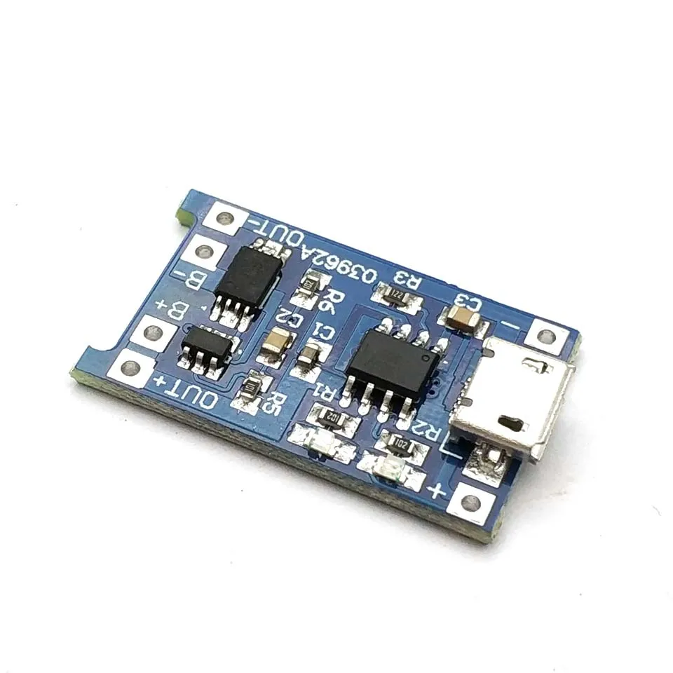 Micro USB 5V 1A 18650 TP4056 модуль зарядного устройства литиевой батареи зарядная плата с