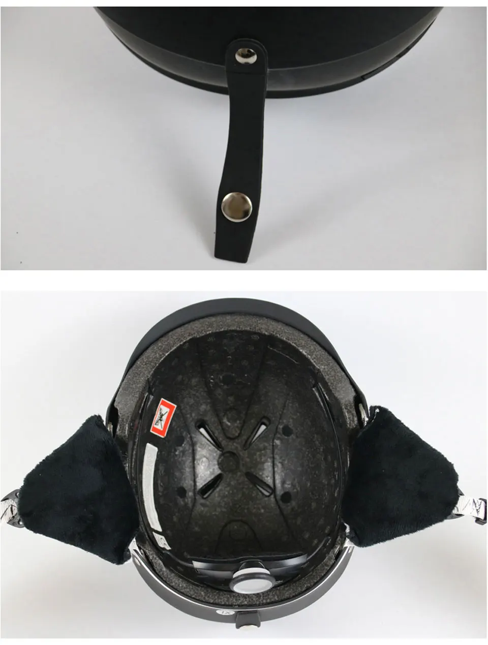 LOCLE Half-covered Skiing Helmet CE Certification Ski Helmet 8 Air Vents Snow Skiing Skateboard Snowboard Helmet 56-63cm