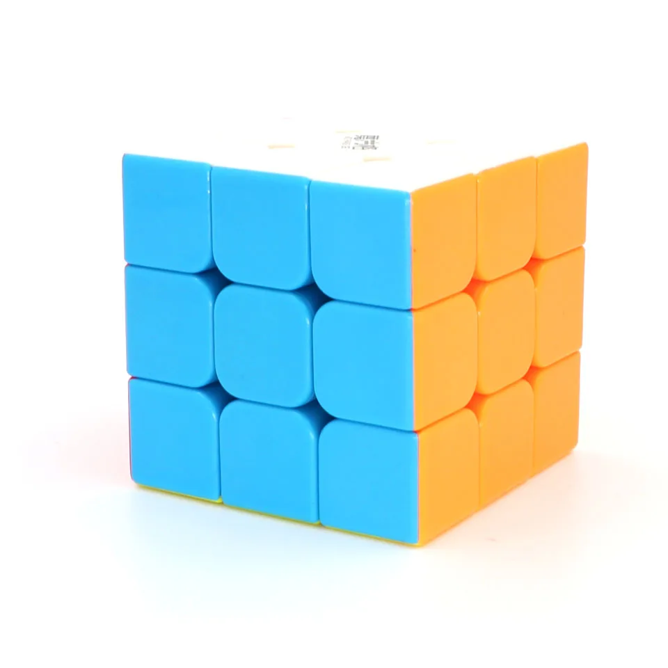 Новые 3 x3x3 Qiyi Радуга profissional Magic Cube конкурс Скорость Логические кубики Игрушечные