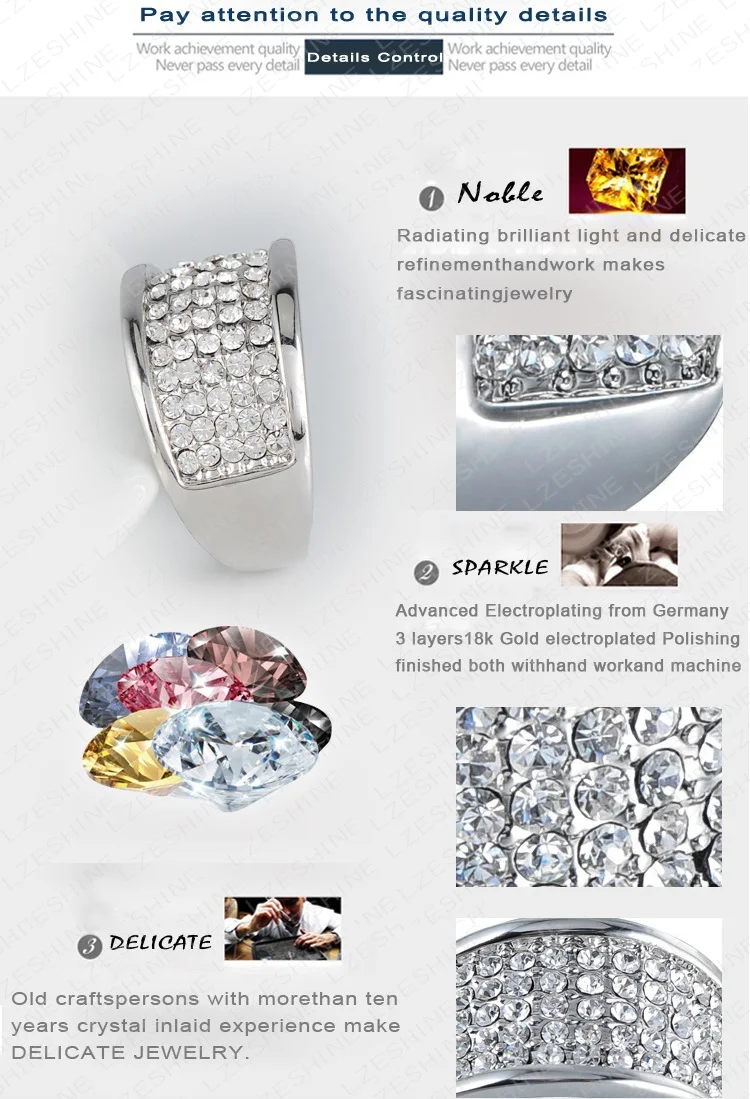 Оптовая продажа модные кольца для помолвки с сеточкой/кольцо серебряным цветом