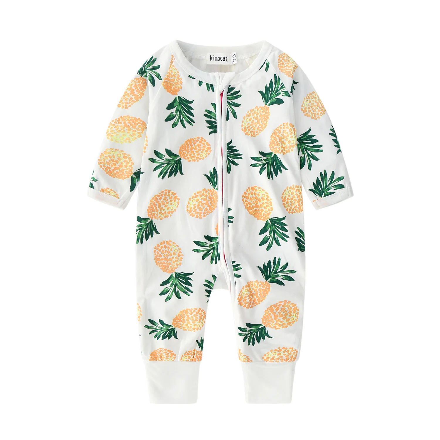 Мягкая Одежда для новорожденных из 100% хлопка весна 2019 комбинезон с длинными