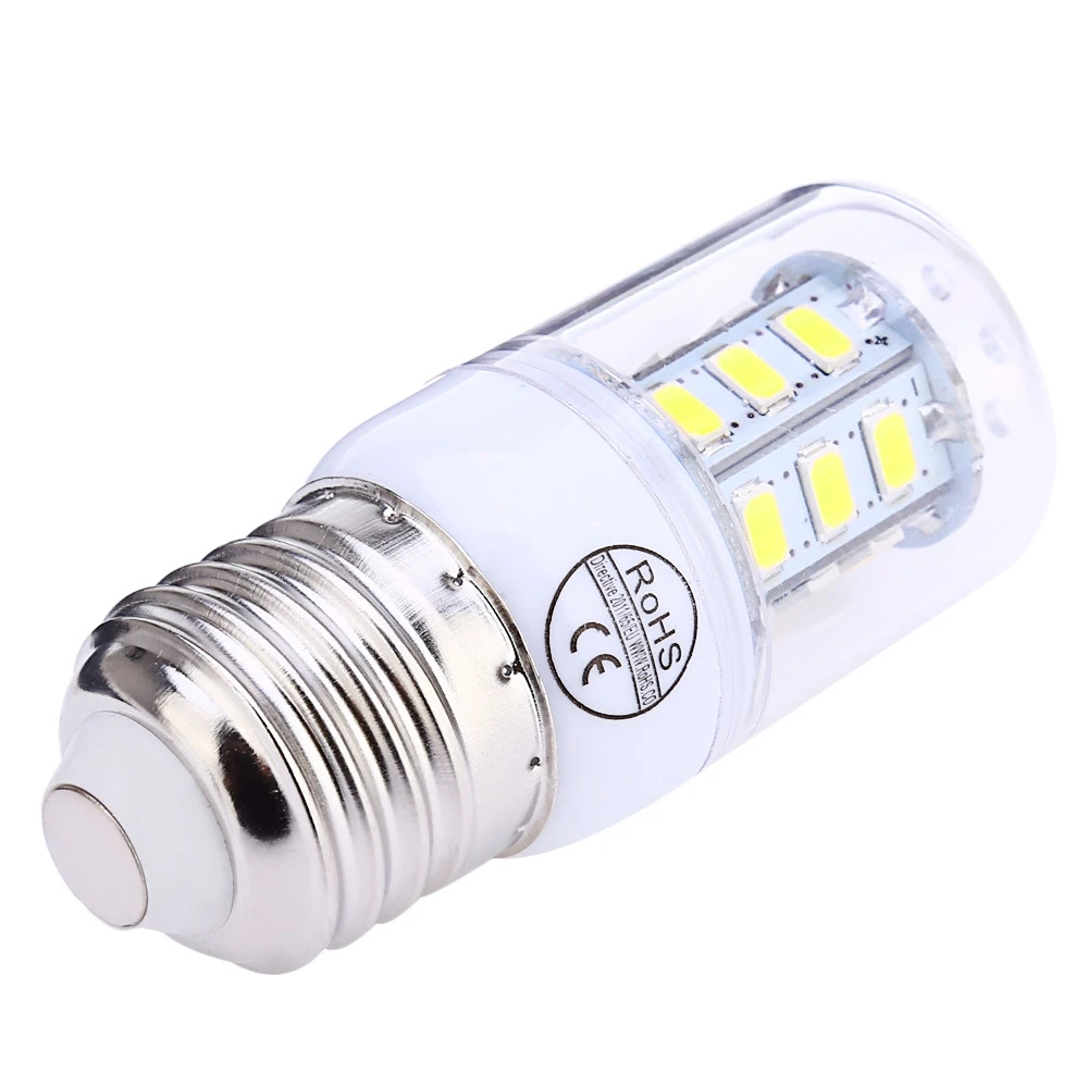 AC 220V E27 B22 GU10 G9 E14 3W 300LM SMD 5730 Светодиодная кукурузная лампа с 24 светодиодами | Лампы и