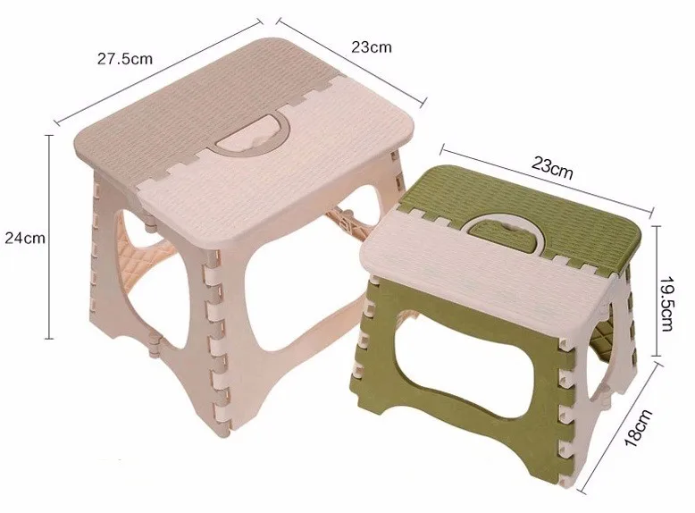 Складной стул высокого качества детский толстый пластиковый складной