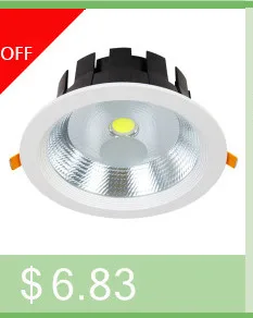 Downlights Встраиваемый проектор 12W Dimmable Spot Ceiling Светильники Светодиодная лампа, утопленная в потолочном светильнике