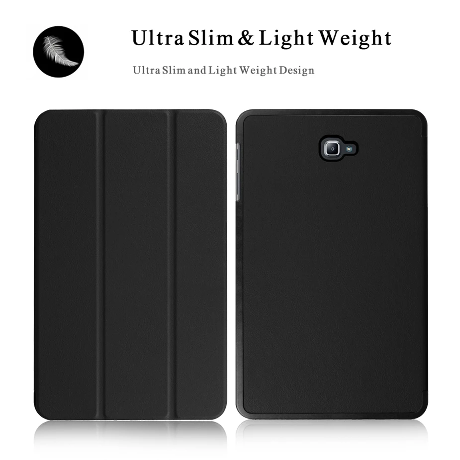Тонкий Магнитный флип чехол для планшета из искусственной кожи Samsung Galaxy Tab A A6 10 1