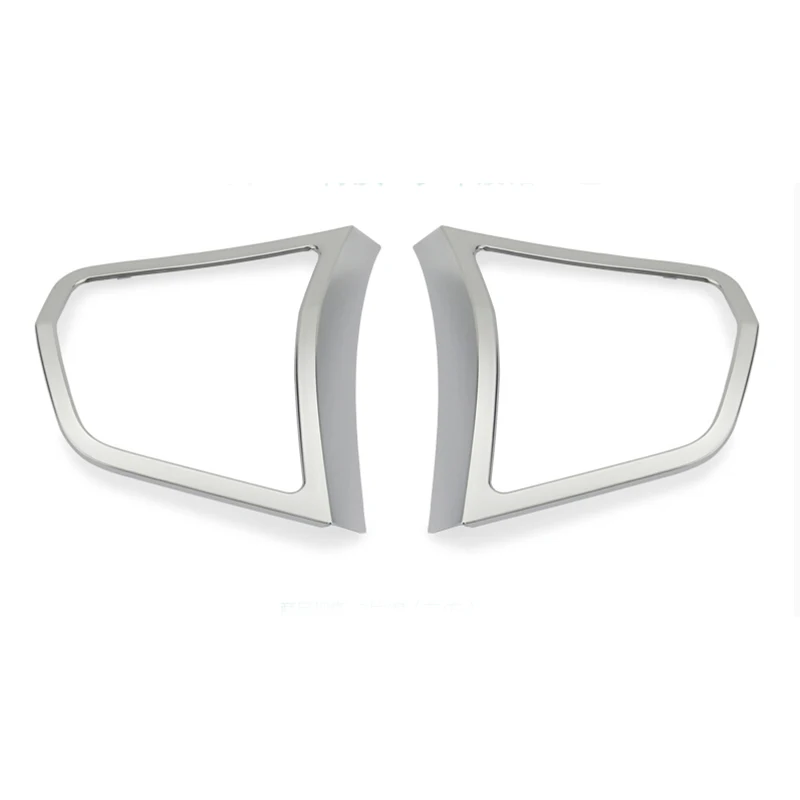 2 шт. хромированные накладки на руль для BMW 7 Series F01 F02 09-15 &amp 5 F10 13-16 | Автомобили и