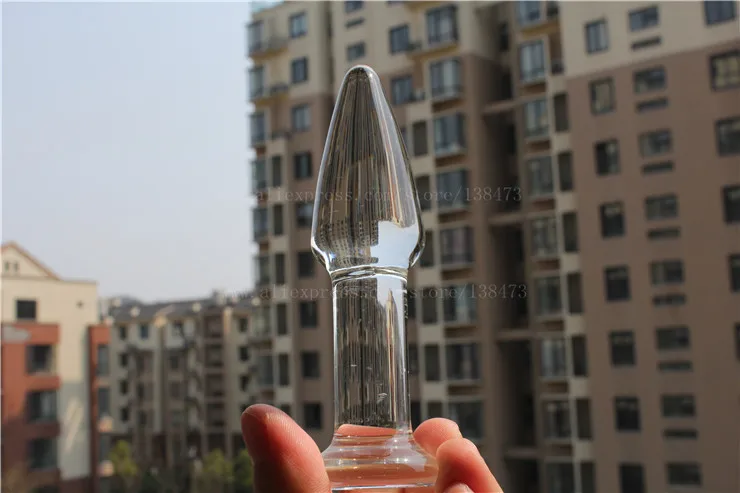 Стеклянные анальные мини-игрушки 12*3 см Анальная пробка бусины секс-игрушки для