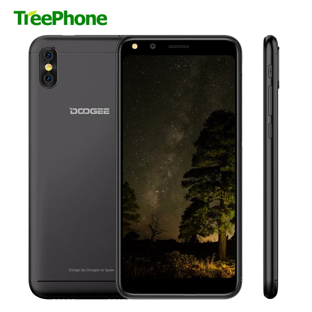 DOOGEE X53 5 3 дюймов 18:9 Экран смартфон 2200 мАч 1 ГБ + 16 5.0MP Камера сотовый телефон MTK6580 4