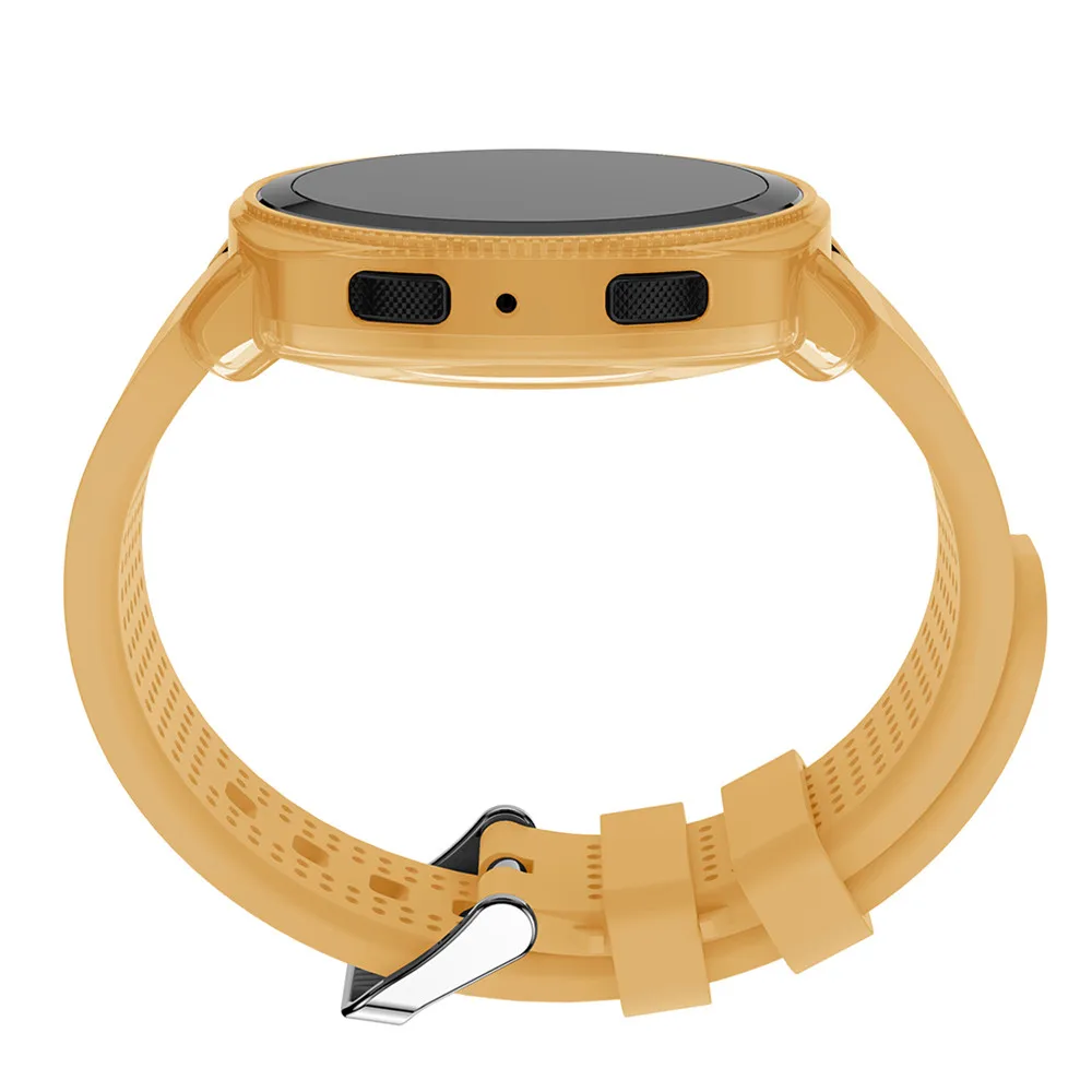 Бесплатная доставка Силиконовые часы Полный чехол для Samsung Gear спортивные