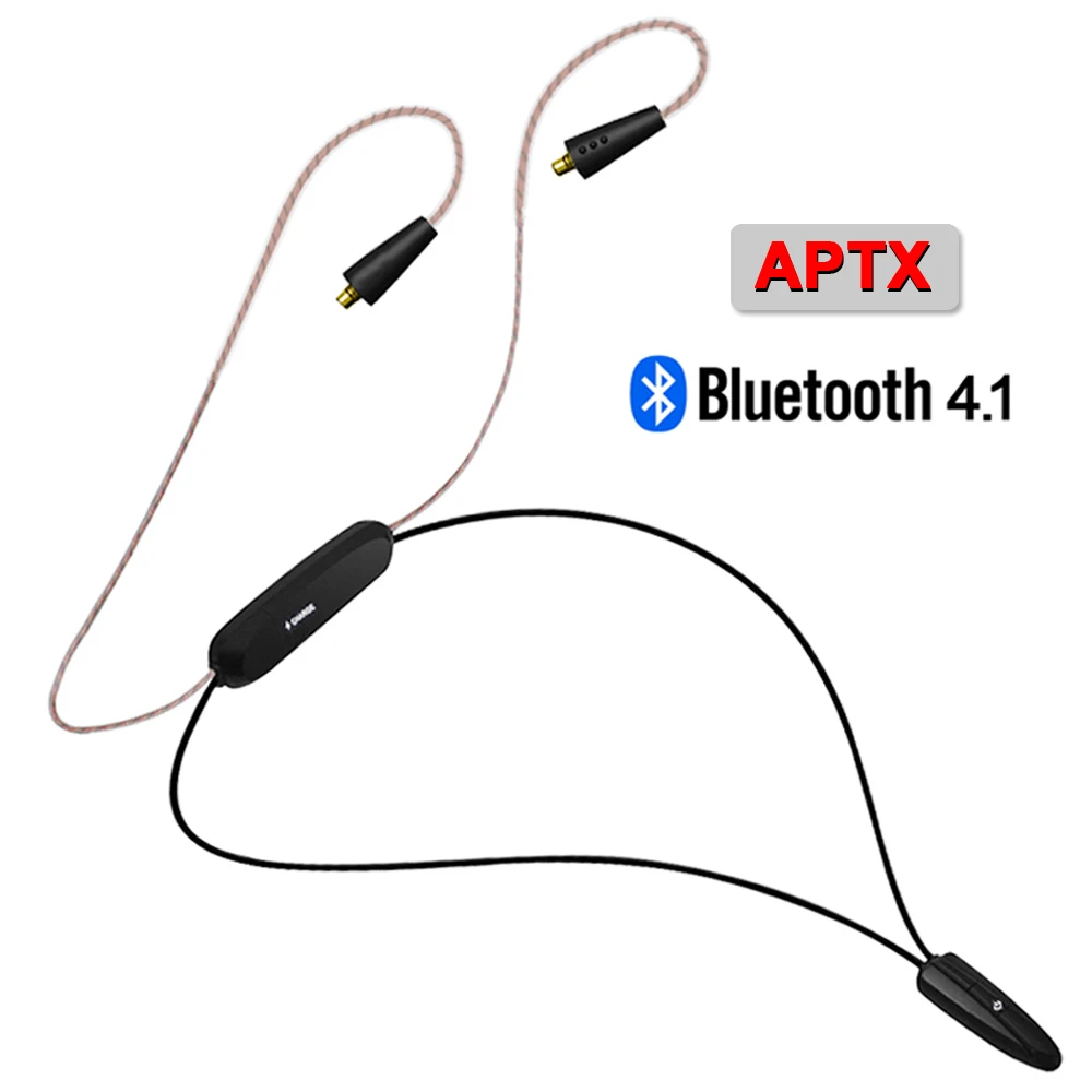 2019 NiceHCK HB1 CRS8645 беспроводной Bluetooth 4 1 кабель HIFI наушники MMCX Поддержка Apt X Aptx