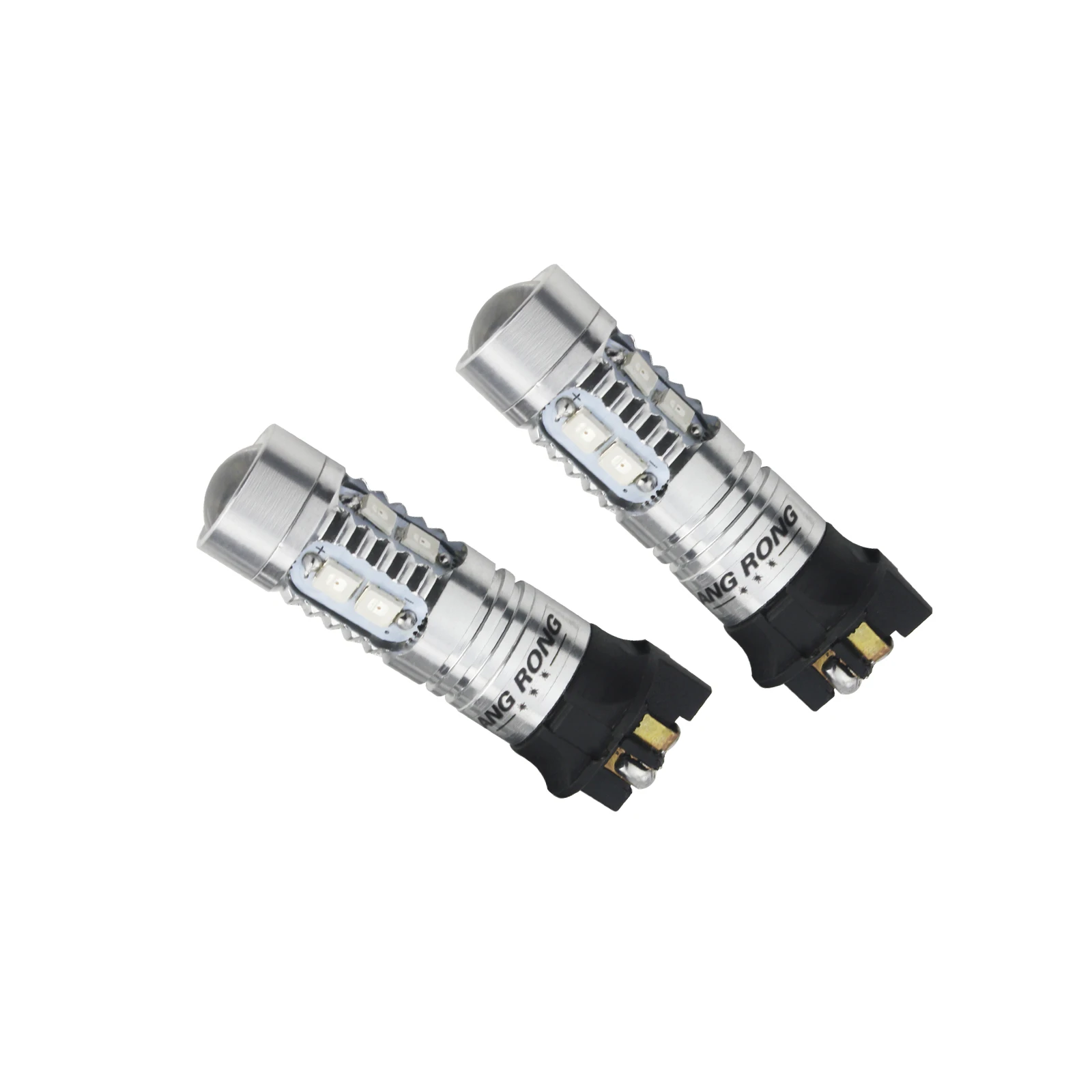 ANGRONG 2x желтый Canbus PW24W PWY24W светодиодный сигнал поворота DRL Для Audi BMW VW Peugeot Ford Fusion Volvo