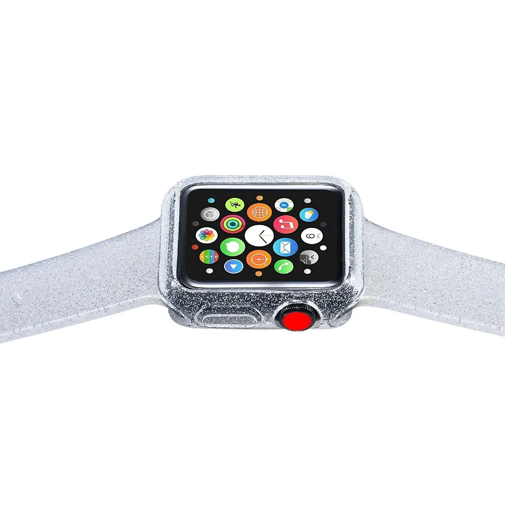 Спортивная мягкая силиконовая лента для Apple Watch 4 3 2 4 Замена ремешка Apple Watch Case и Apple Watch 38 мм 42 мм 44 мм Series 4 3/2/1