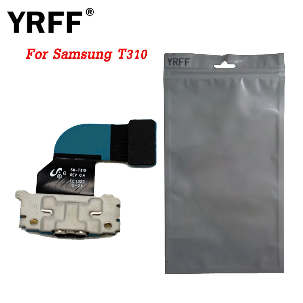 YRFF Repair Parts Charging Dock Connector Charger USB Port Flex Cable For Samsung Galaxy Tab 3 8.0 SM T310 | Мобильные телефоны и