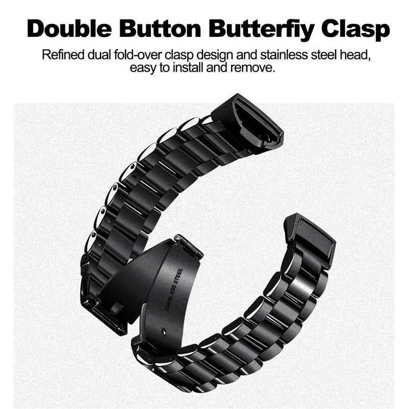Браслет из нержавеющей стали ремешок для Fitbit Charge 3 Band Замена браслета Fit Bit Charge3