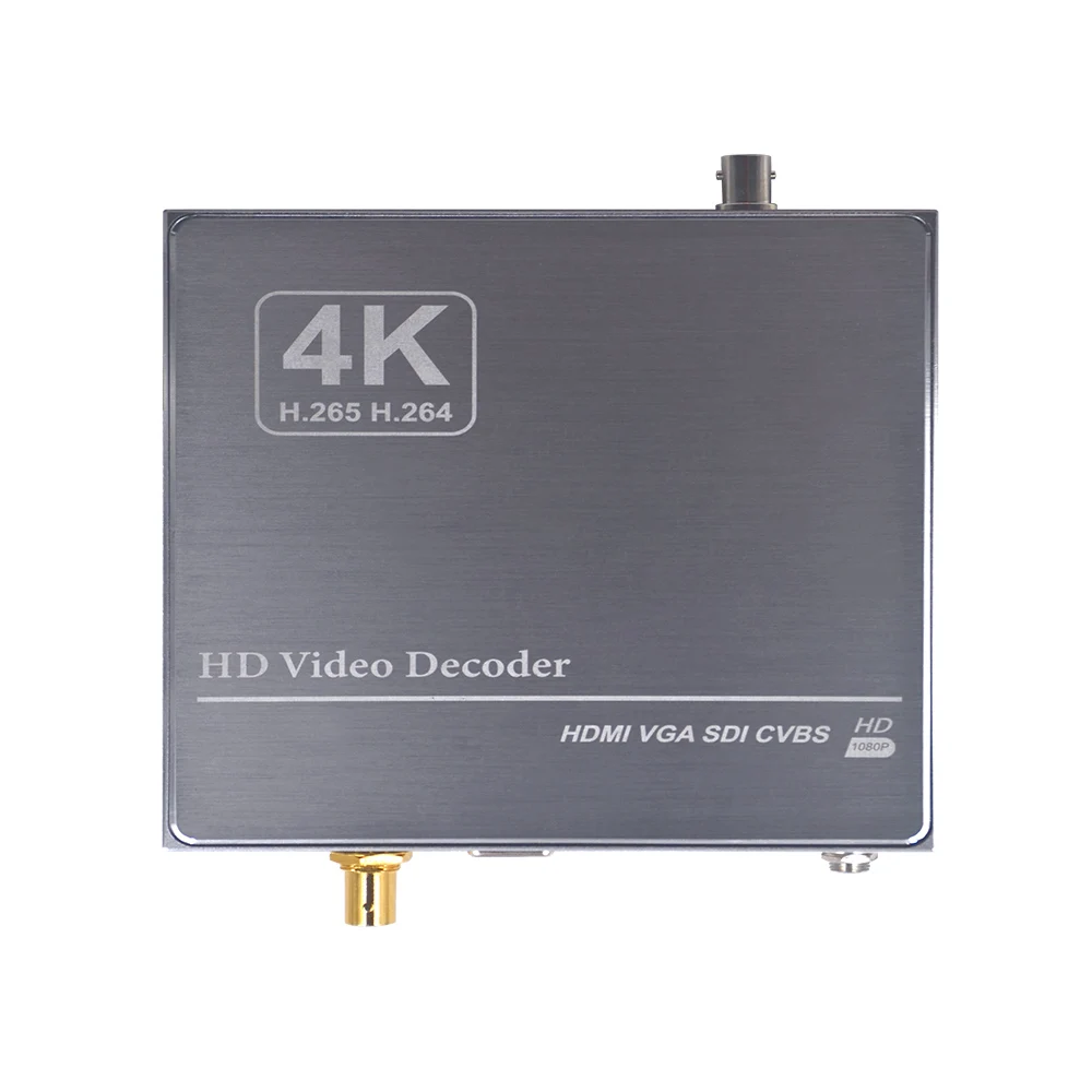 H.265 4K HDMI SDI VGA CVBS IP потоковая передача к 3G декодирование видео аудио RTMP RTMPS HTTP RTSP SRT UDP