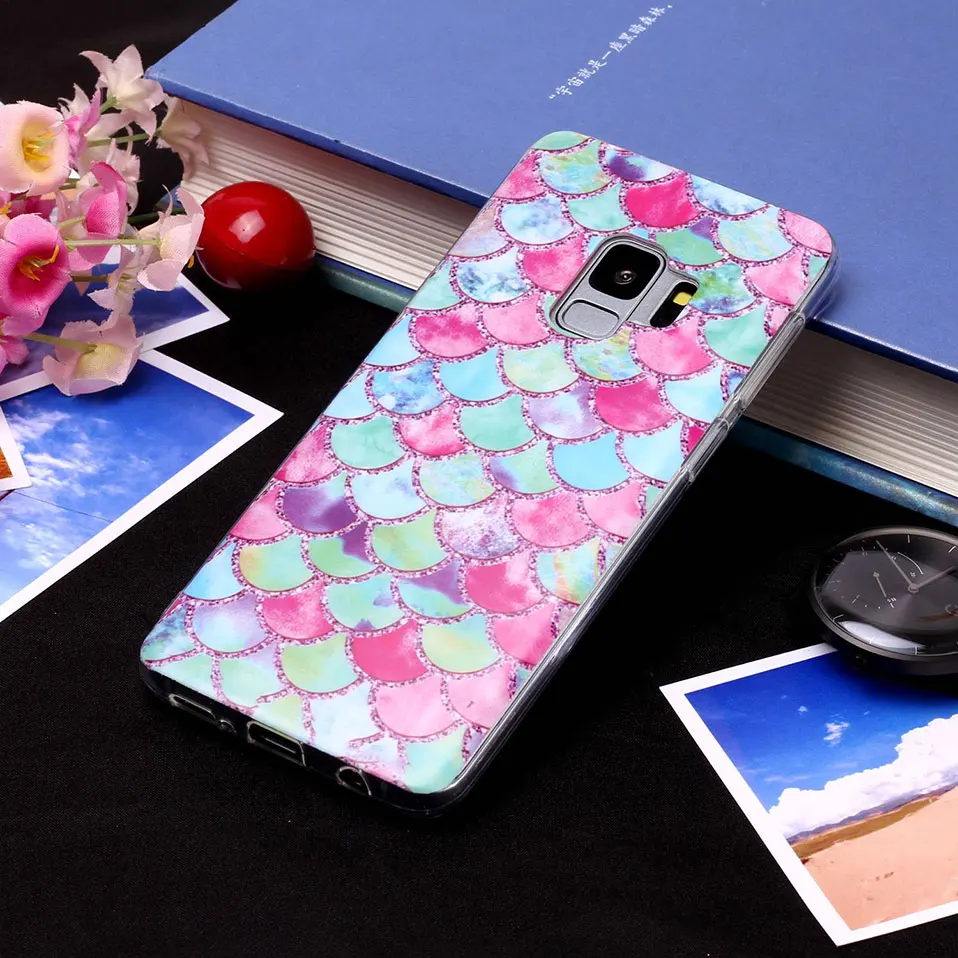 Силиконовый чехол для samsung примечание 9 S8 S9 плюс Чехол телефона Galaxy S6 S7 Edge кремния