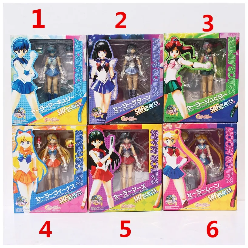 Фигурка Сейлор Мун в коробке Игрушечная модель 6 дюймов 15 см 1 шт.|figure toy|model toyaction