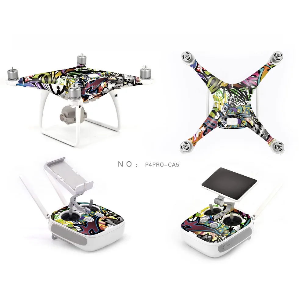 PGYTECH новые наклейки кожи наклейки для Phantom 4 PRO(тело+ RC) CA5/CA6/CA11/CA14/CA15