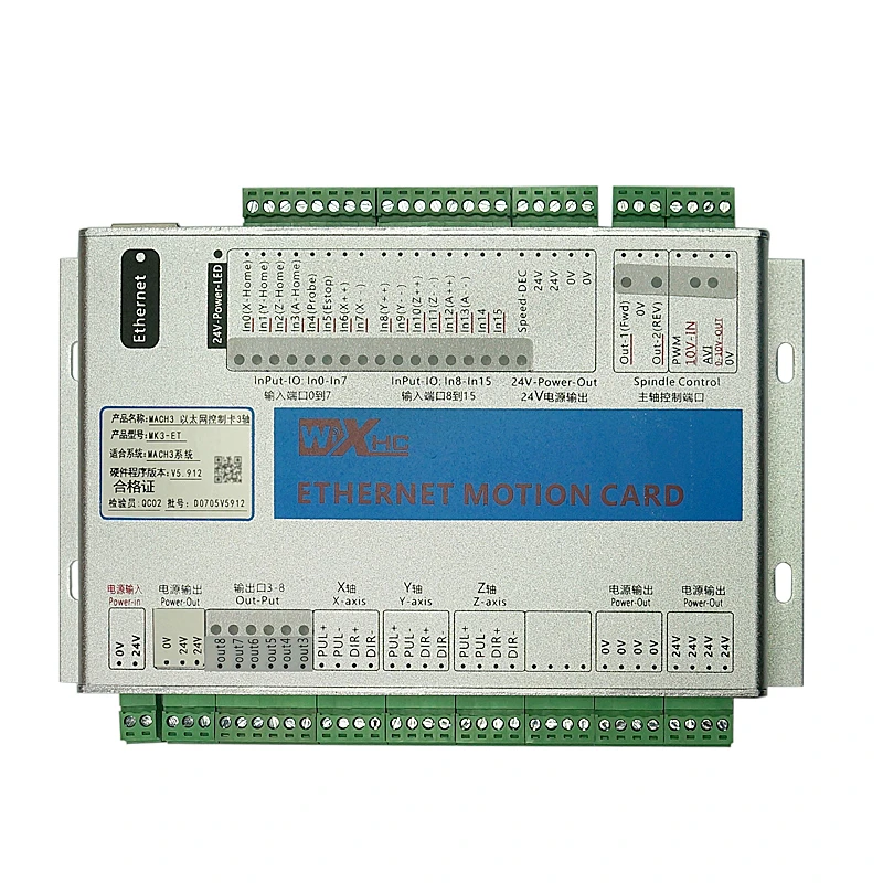 Оригинальный ЧПУ Mach3 Ethernet движения карты XHC MK3/MK4/MK6 контроллер прорыв доска 2 мГц