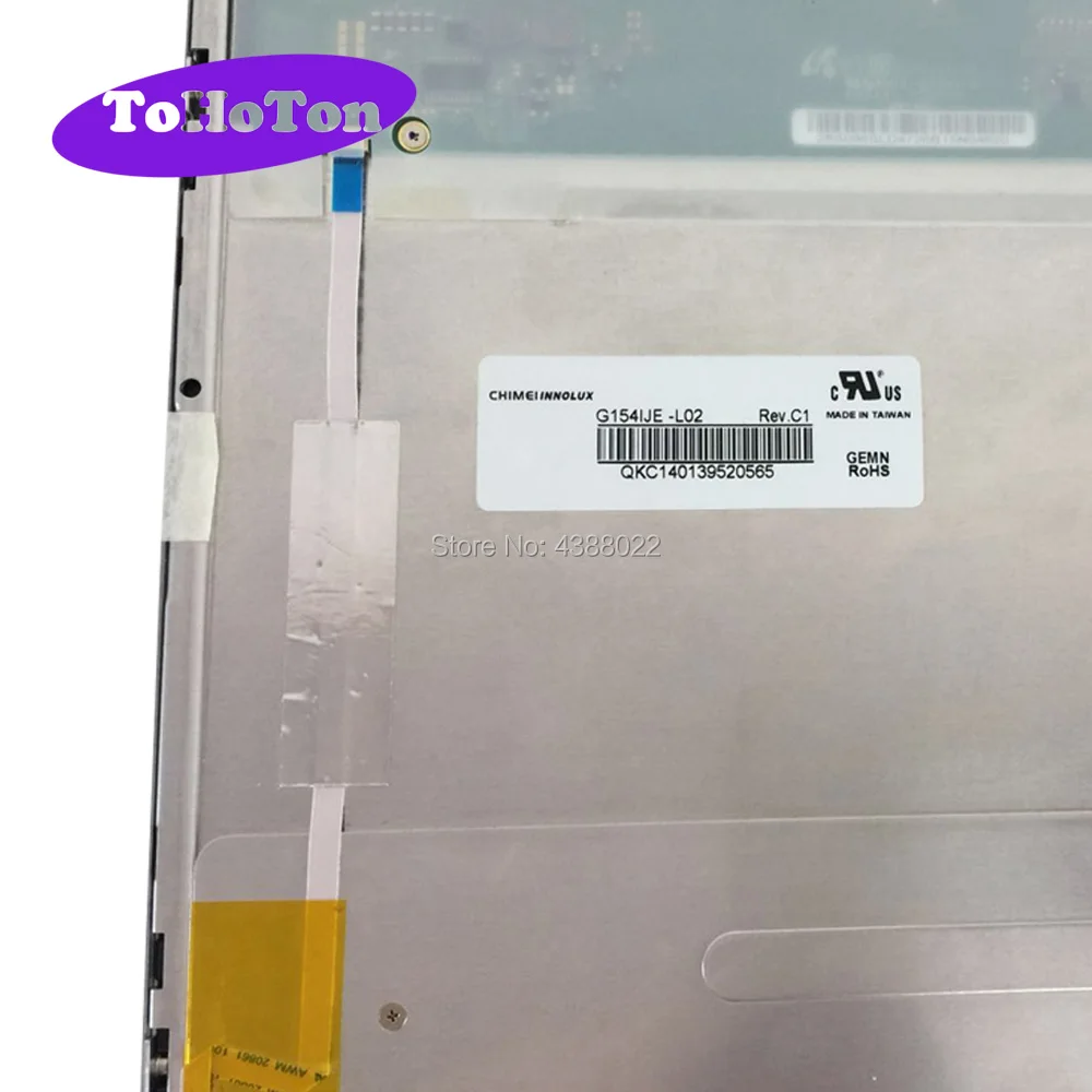 Оригинальный Новый ЖК экран LVDS с 30 контактным интерфейсом Φ 15 4 &quot1280*800 панель для