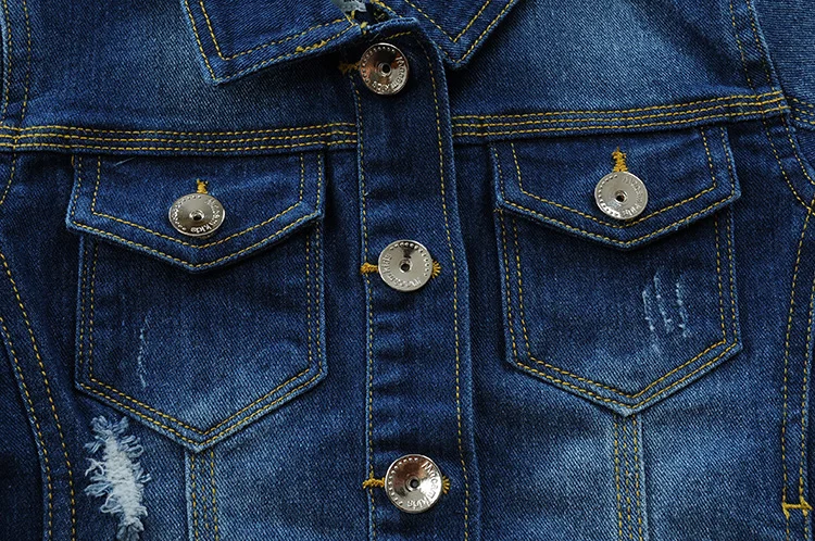 Весна 2018 классические детские джинсы джинсовая куртка для мальчиков и девочек