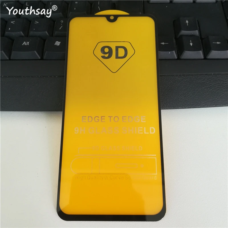 Закаленное стекло 5D для Xiaomi Mi 9 SE изогнутая полноэкранная Защитная пленка 1