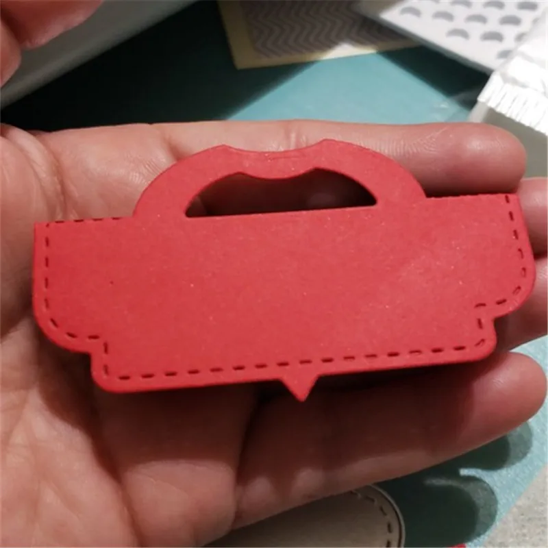 Карточная коробка Сумка с верхним наконечником металлические режущие штампы для