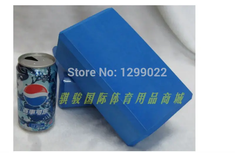 Сине-фиолетовый блок для йоги из ЭВА кирпича баланса упражнений вспомогательный